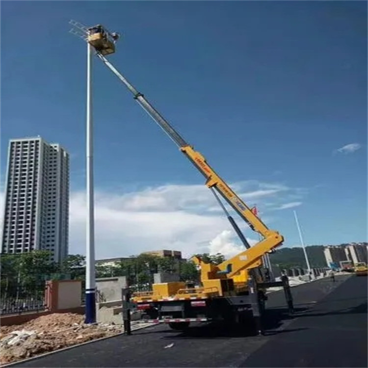 太仓维修路灯的曲臂升降车出租