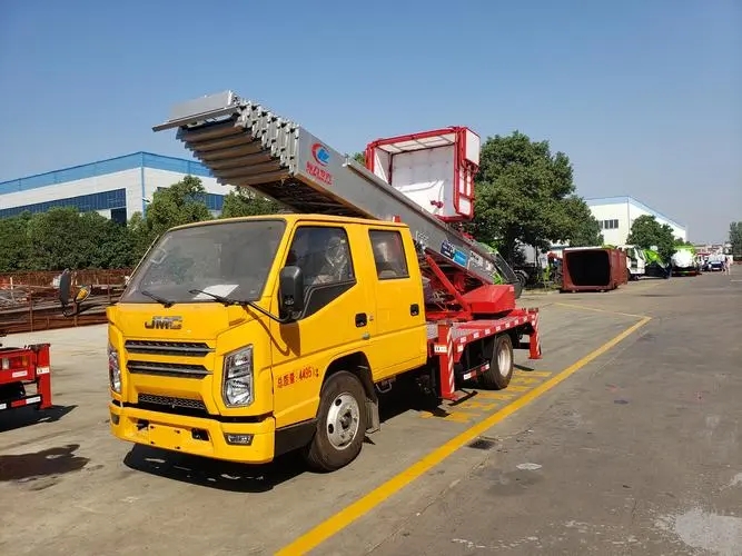 太仓附近云梯车出租 砂石搬运