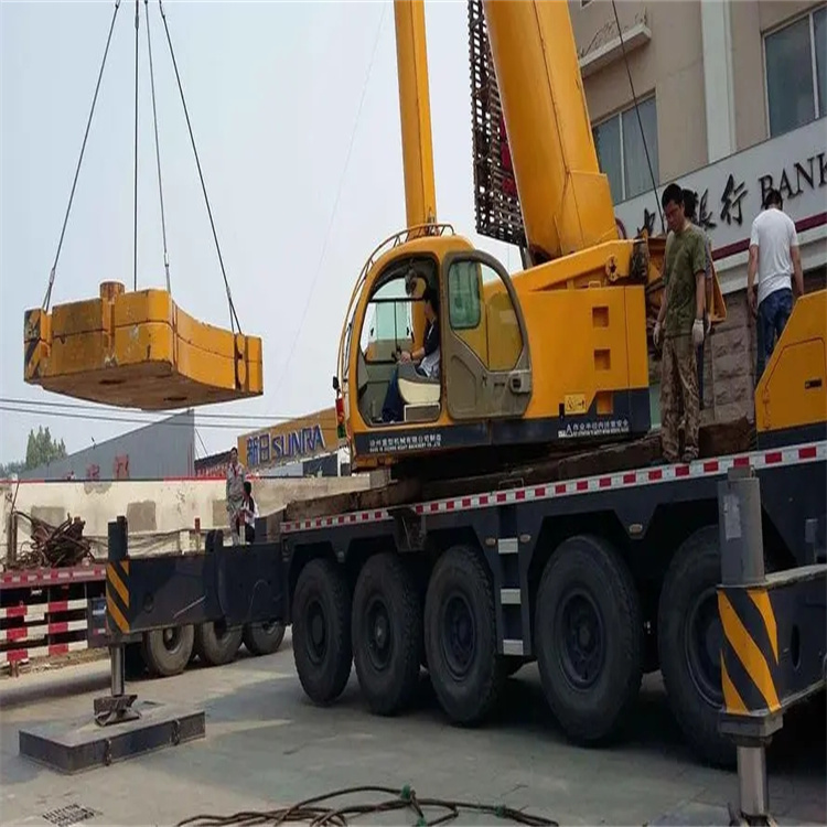 太仓当地吊车出租|机器吊装|75吨|工厂搬迁服务